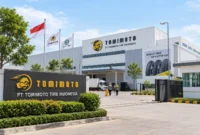 Pabrik PT Tomimoto Tire Indonesia Cirebon untuk produksi ban motor